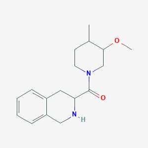 (3-Methoxy-4-methylpiperidin-1-yl)-(1,2,3,4-tetrahydroisoquinolin-3-yl)methanone