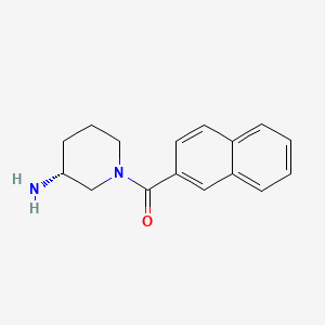 [(3R)-3-aminopiperidin-1-yl]-naphthalen-2-ylmethanone