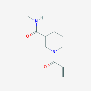 N-methyl-1-(prop-2-enoyl)piperidine-3-carboxamide
