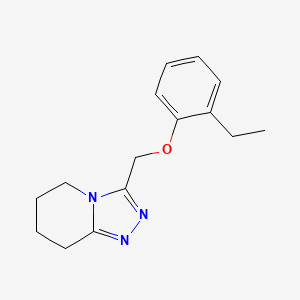 3-[(2-Ethylphenoxy)methyl]-5,6,7,8-tetrahydro-[1,2,4]triazolo[4,3-a]pyridine