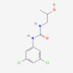 molecular formula C10H12Cl2N2O2 B6628811 1-(3,5-Dichlorophenyl)-3-(2-hydroxypropyl)urea 