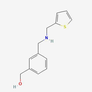 [3-[(Thiophen-2-ylmethylamino)methyl]phenyl]methanol