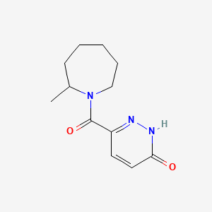 3-(2-methylazepane-1-carbonyl)-1H-pyridazin-6-one