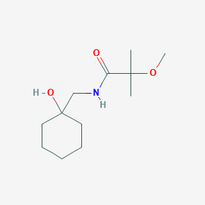 N-[(1-hydroxycyclohexyl)methyl]-2-methoxy-2-methylpropanamide