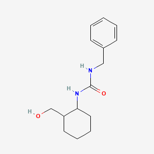 molecular formula C15H22N2O2 B6629137 1-Benzyl-3-[2-(hydroxymethyl)cyclohexyl]urea 