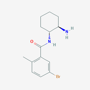 N-[(1R,2R)-2-aminocyclohexyl]-5-bromo-2-methylbenzamide