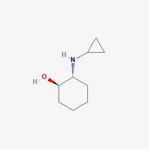 B066298 (1R,2R)-2-(Cyclopropylamino)cyclohexanol CAS No. 189362-43-4