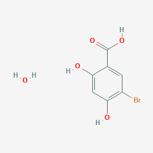 B066309 5-Bromo-2,4-dihydroxybenzoic acid monohydrate CAS No. 160348-98-1