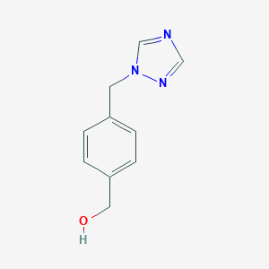 B066313 [4-(1H-1,2,4-triazol-1-ylmethyl)phenyl]methanol CAS No. 160388-56-7