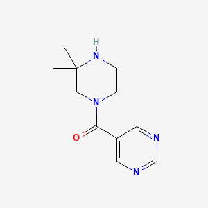 (3,3-Dimethylpiperazin-1-yl)-pyrimidin-5-ylmethanone