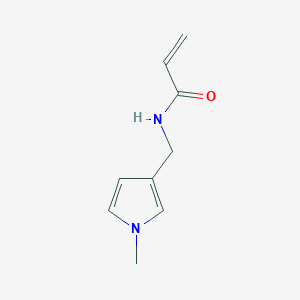 N-[(1-methylpyrrol-3-yl)methyl]prop-2-enamide