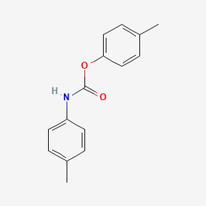 molecular formula C15H15NO2 B6634102 (4-methylphenyl) N-(4-methylphenyl)carbamate 