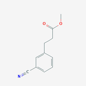 B066349 Methyl 3-(3-cyanophenyl)propanoate CAS No. 193151-11-0