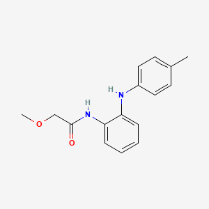 molecular formula C16H18N2O2 B6636192 2-methoxy-N-[2-(4-methylanilino)phenyl]acetamide 