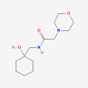 N-[(1-hydroxycyclohexyl)methyl]-2-morpholin-4-ylacetamide