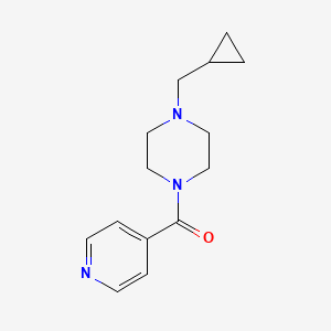 [4-(Cyclopropylmethyl)piperazin-1-yl]-pyridin-4-ylmethanone