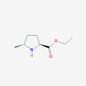 (2S,5R)-Ethyl 5-methylpyrrolidine-2-carboxylate