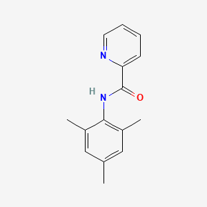 molecular formula C15H16N2O B6639830 N-(2,4,6-trimethylphenyl)pyridine-2-carboxamide 