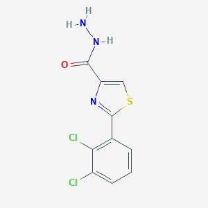 2-(2,3-Dichlorophenyl)-1,3-thiazole-4-carbohydrazide
