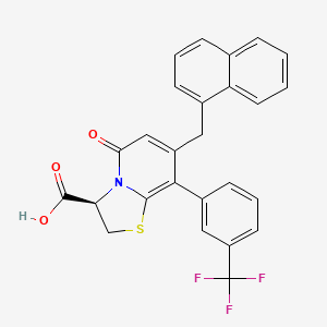 molecular formula C26H18F3NO3S B6640850 Curlicide 