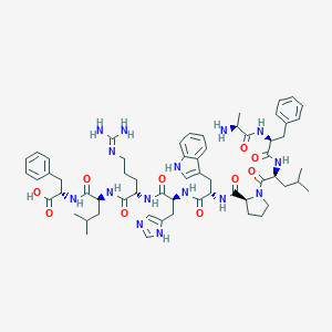 molecular formula C61H83N15O10 B066410 Tyrosinase (206-214) (human) CAS No. 166188-11-0