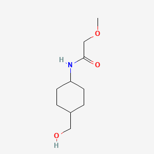 N-[4-(hydroxymethyl)cyclohexyl]-2-methoxyacetamide