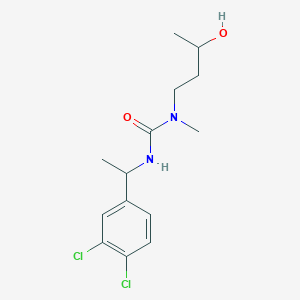 3-[1-(3,4-Dichlorophenyl)ethyl]-1-(3-hydroxybutyl)-1-methylurea