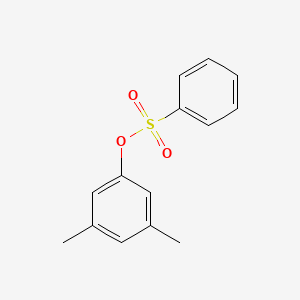 molecular formula C14H14O3S B6641804 3,5-Dimethylphenyl benzenesulfonate 