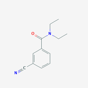 molecular formula C12H14N2O B6641949 N,N-Diethyl-3-cyanobenzamide 