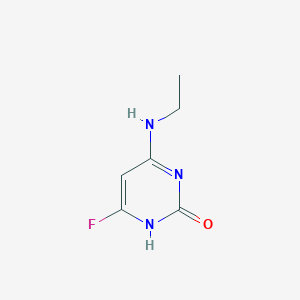6-(Ethylamino)-4-fluoropyrimidin-2(1H)-one