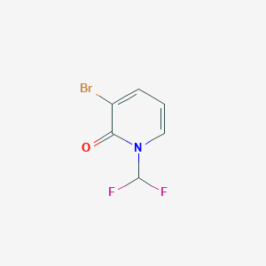 3-Bromo-1-(difluoromethyl)pyridin-2(1H)-one