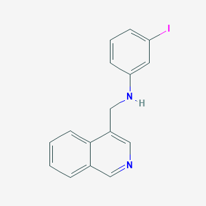 3-iodo-N-(isoquinolin-4-ylmethyl)aniline