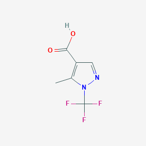 5-Methyl-1-(trifluoromethyl)-1H-pyrazole-4-carboxylic acid