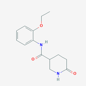 N-(2-ethoxyphenyl)-6-oxopiperidine-3-carboxamide