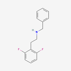 N-benzyl-2-(2,6-difluorophenyl)ethanamine