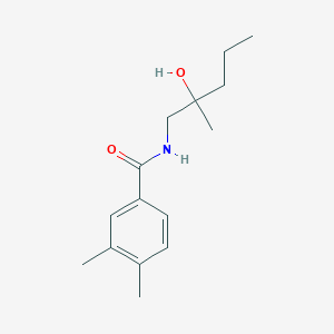 N-(2-hydroxy-2-methylpentyl)-3,4-dimethylbenzamide