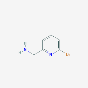 molecular formula C6H7BrN2 B066436 (6-Bromopyridin-2-yl)methanamine CAS No. 188637-63-0