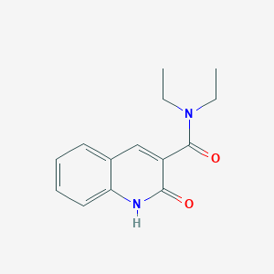 N,N-diethyl-2-oxo-1H-quinoline-3-carboxamide