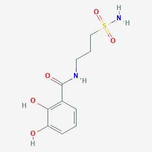 2,3-dihydroxy-N-(3-sulfamoylpropyl)benzamide