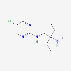 1-N-(5-chloropyrimidin-2-yl)-2-ethylbutane-1,2-diamine