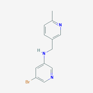 5-bromo-N-[(6-methylpyridin-3-yl)methyl]pyridin-3-amine