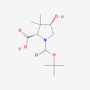 (4S)-1-(tert-Butoxycarbonyl)-4-hydroxy-3,3-dimethyl-L-proline