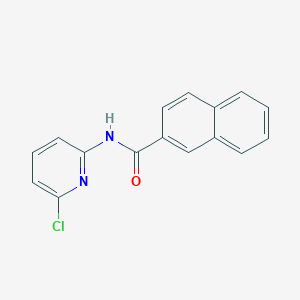 N-(6-chloropyridin-2-yl)naphthalene-2-carboxamide