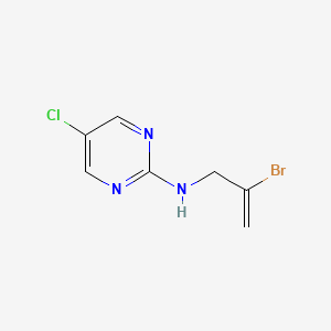 N-(2-bromoprop-2-enyl)-5-chloropyrimidin-2-amine