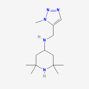 2,2,6,6-tetramethyl-N-[(3-methyltriazol-4-yl)methyl]piperidin-4-amine