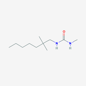 1-(2,2-Dimethylheptyl)-3-methylurea