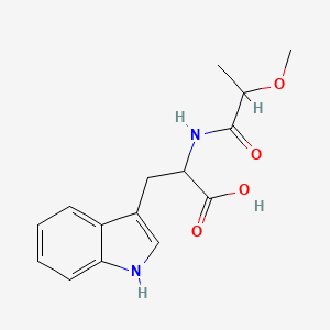 3-(1H-indol-3-yl)-2-(2-methoxypropanoylamino)propanoic acid