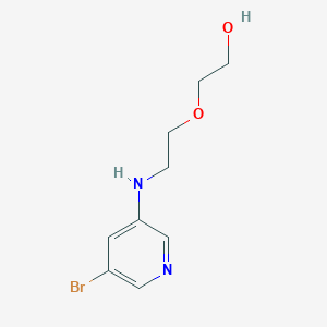 2-[2-[(5-Bromopyridin-3-yl)amino]ethoxy]ethanol