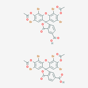 molecular formula C50H24Br8O18 B066491 5(6)-Carboxyeosin-diacetate CAS No. 161338-87-0