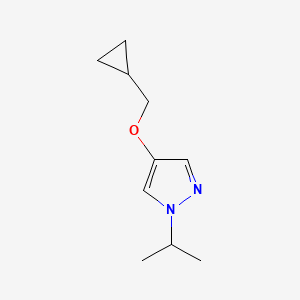 4-(Cyclopropylmethoxy)-1-propan-2-ylpyrazole